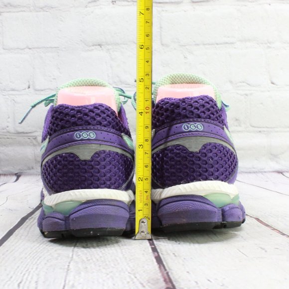 Asics Gel Cumulus 16 Blue Mesh Breathable Running Shoes Size US 7.5 - Picture 8 of 9